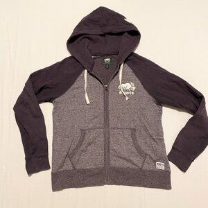 Roots Womans Hoodie Zip Up Size Large